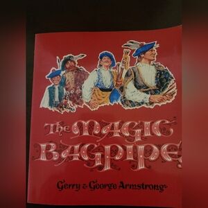 Rare vintage the magic bagpipe book George and Gerry Armstrong